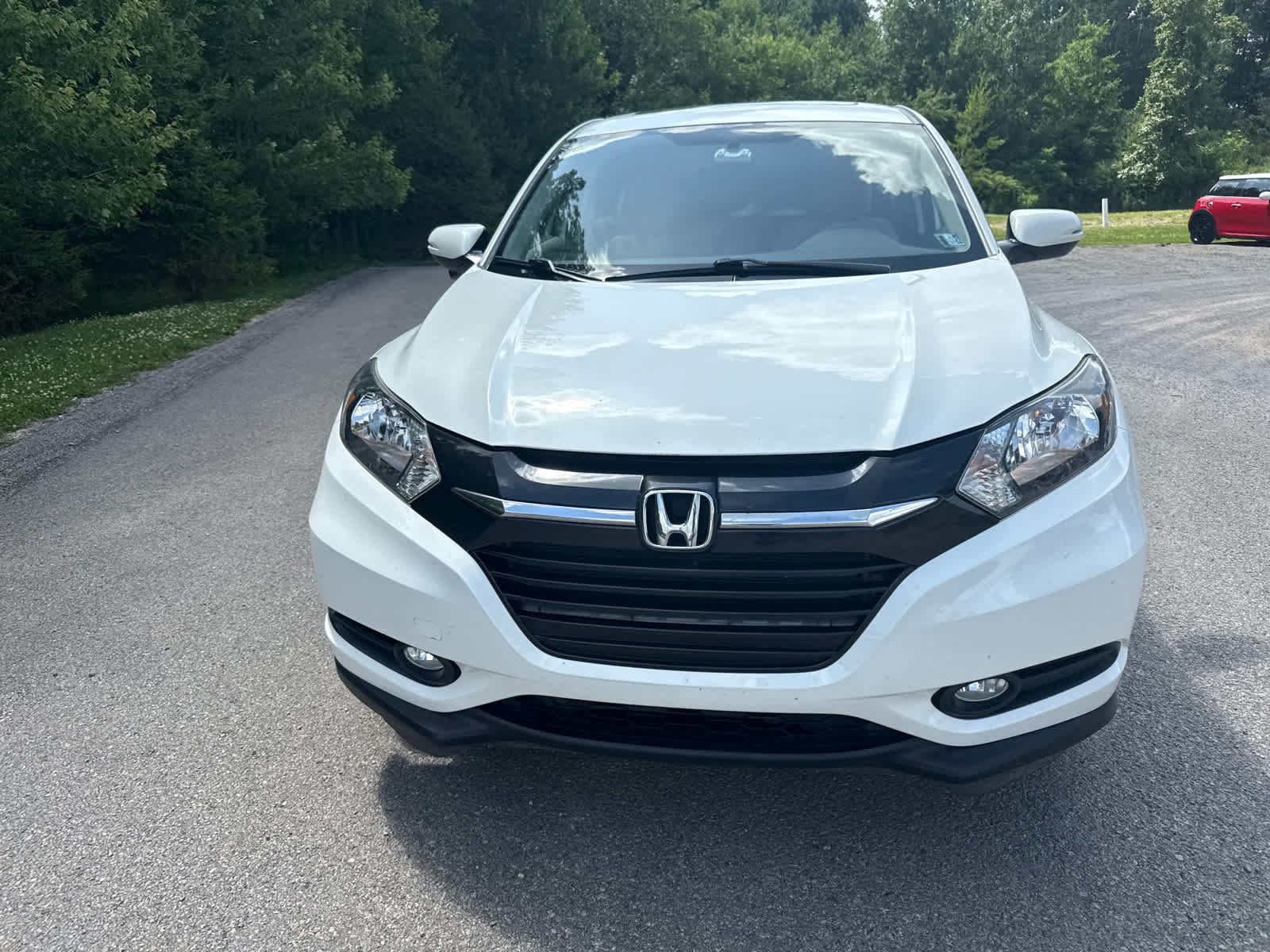 Used 2017 White Orchid Pearl Honda EX image 2