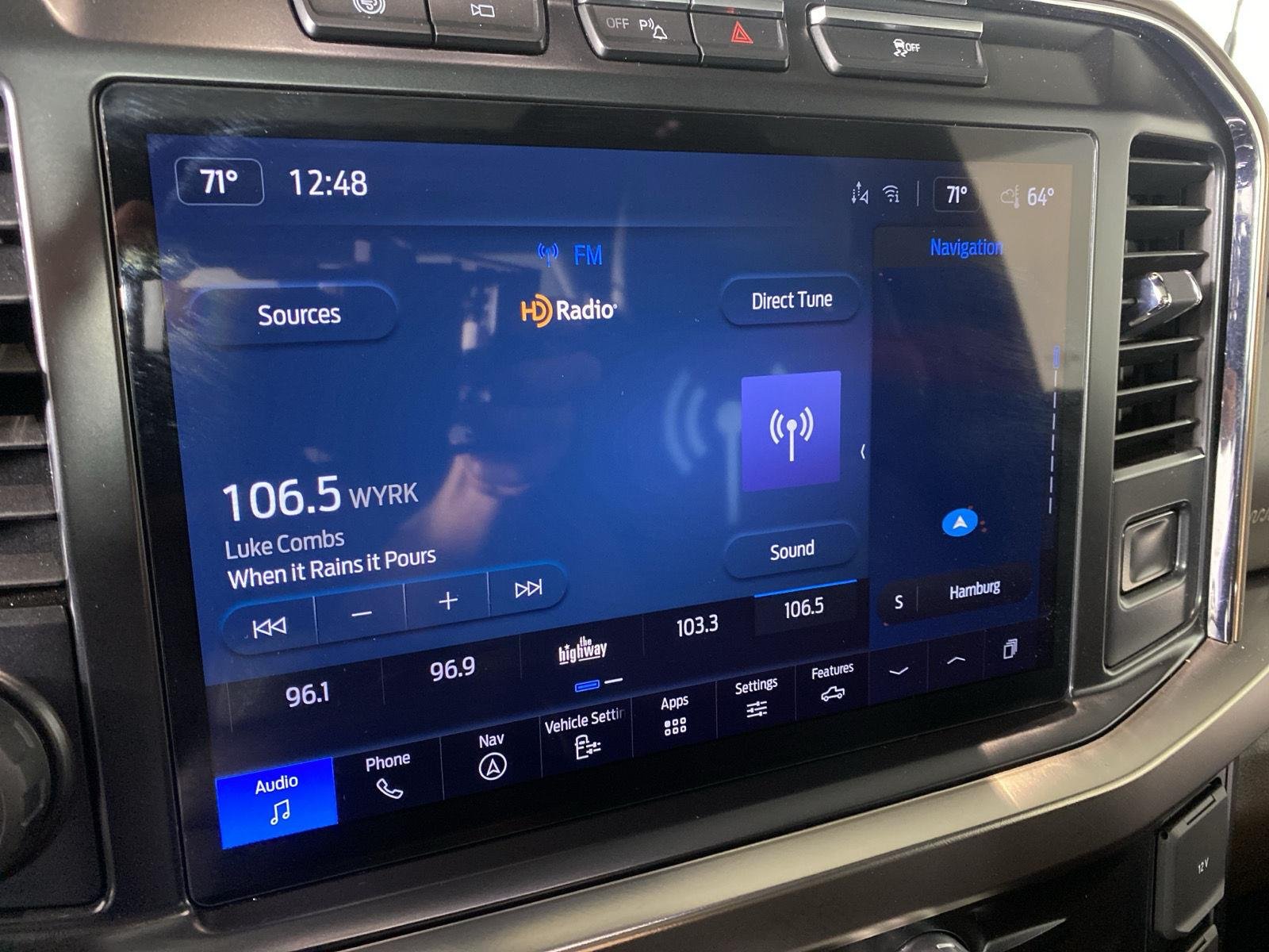 Used 2024 Antimatter Blue/Darkened Bronze Ford King Ranch image 20