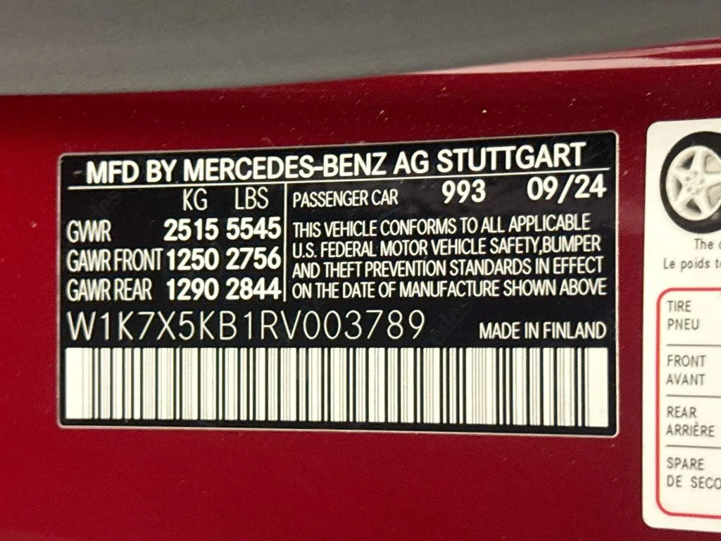 Used 2024 Red Mercedes-Benz Base image 31