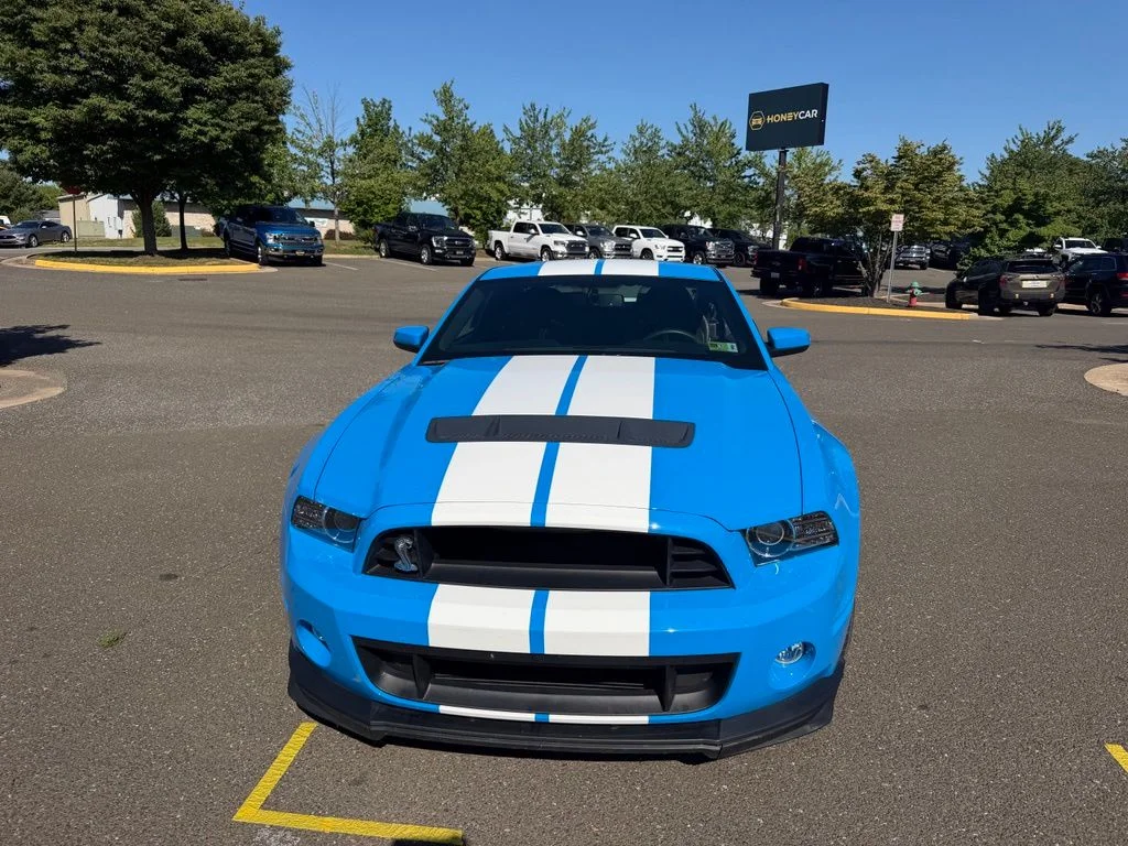 Used 2014 Blue Ford Shelby GT500 image 2