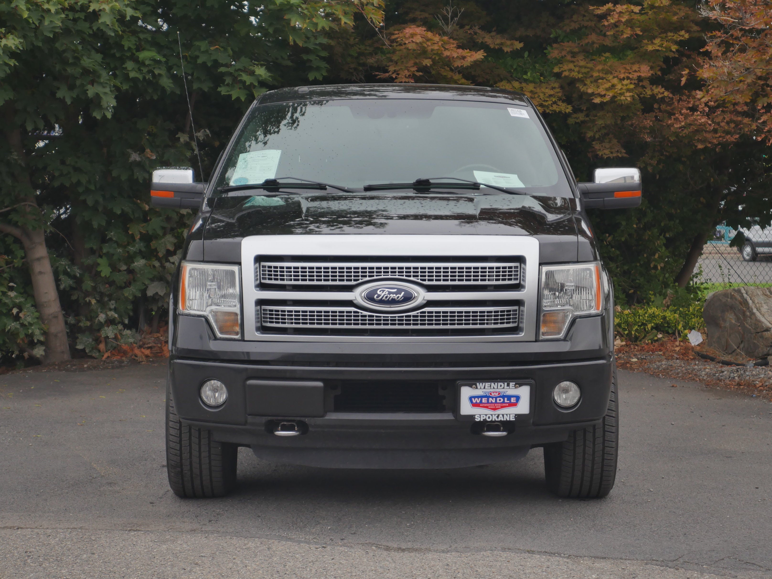 Used 2012 Tuxedo Black Metallic Ford Platinum image 2