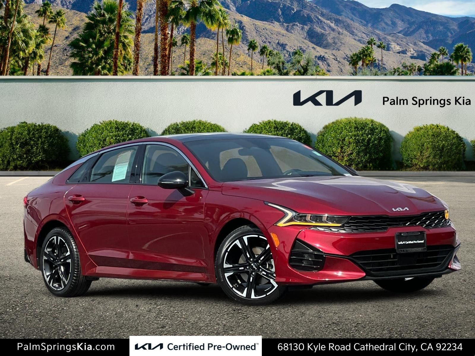 Certified Used 2024 Red Kia GT-Line image 1