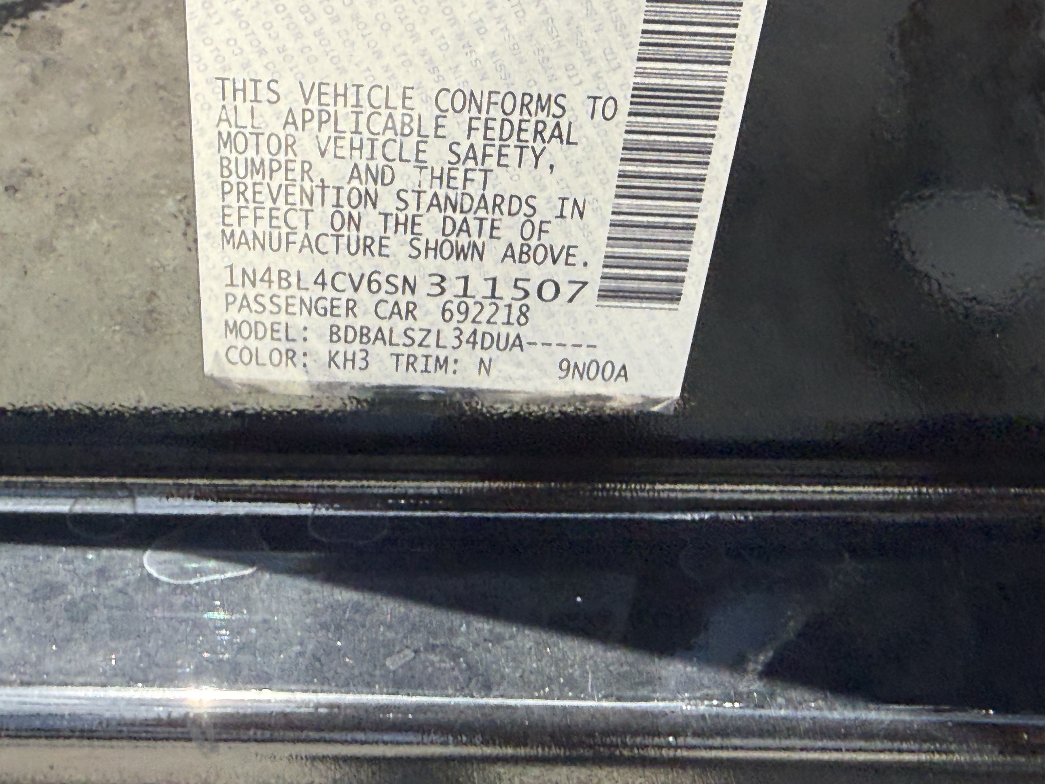 Used 2025 Super Black Nissan  image 33