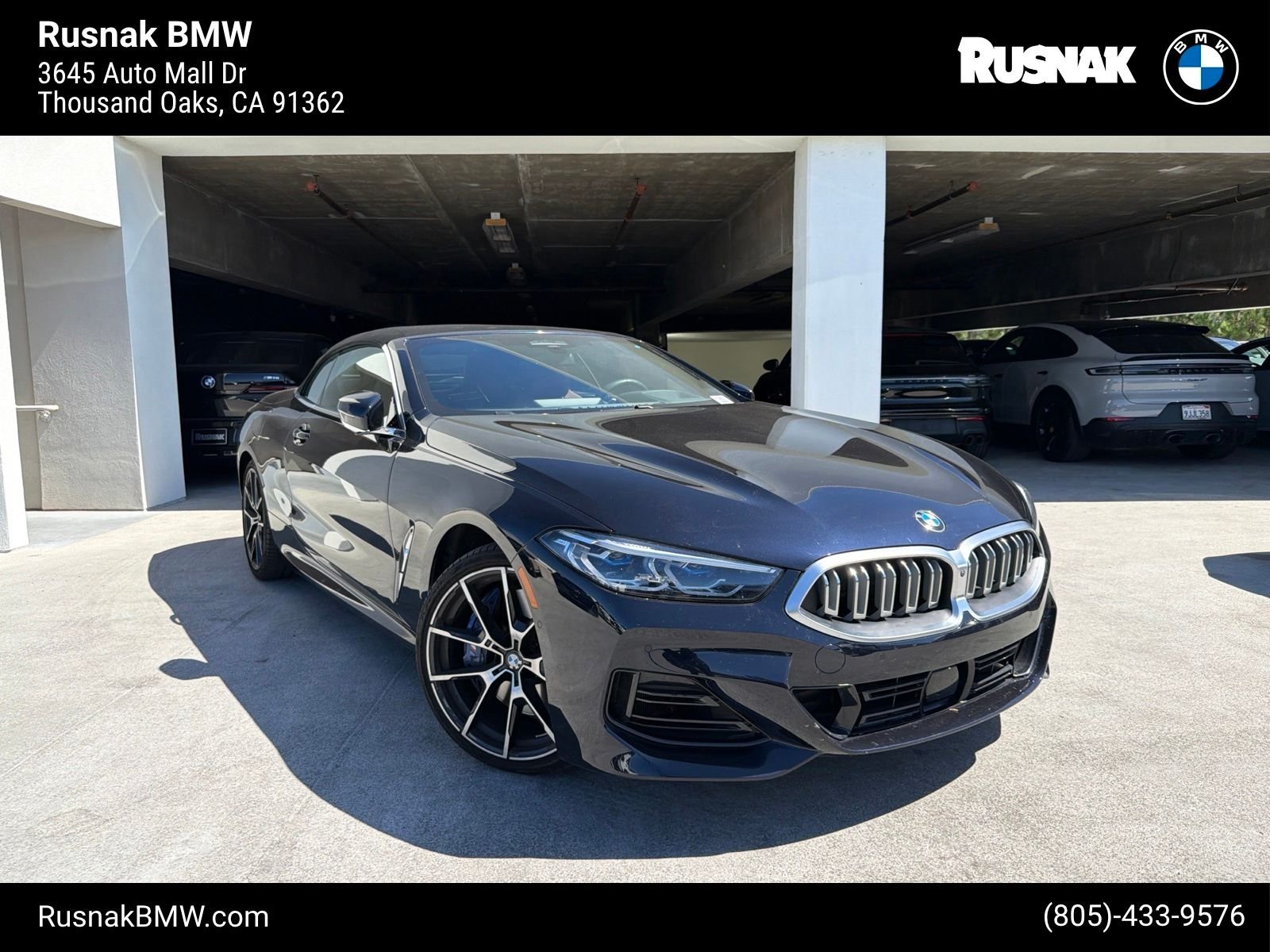 Used 2023 Carbon Black Metallic BMW 840i image 1