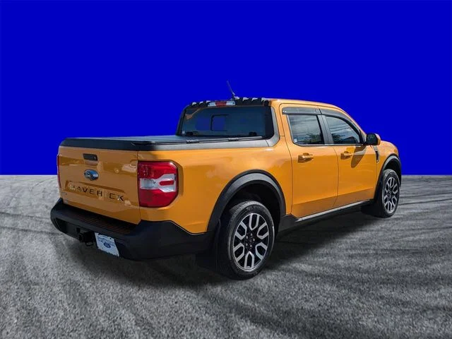 Certified Used 2023 Orange Metallic Ford Lariat image 4