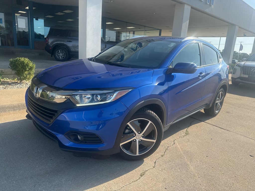 Used 2022 Blue Honda EX image 2