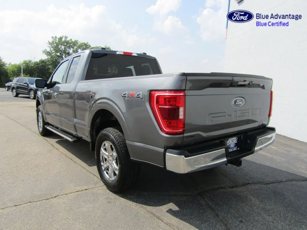 Certified Used 2023 Carbonized Gray Metallic Ford XLT image 4