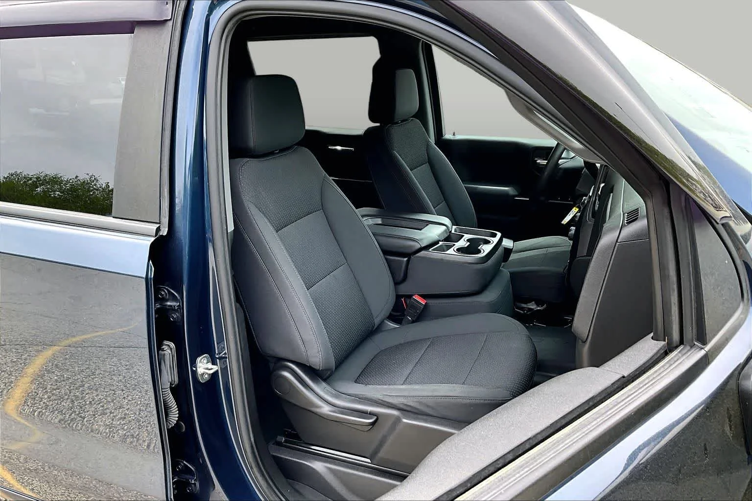 Certified Used 2021 Northsky Blue Metallic Chevrolet Custom Trail Boss image 8