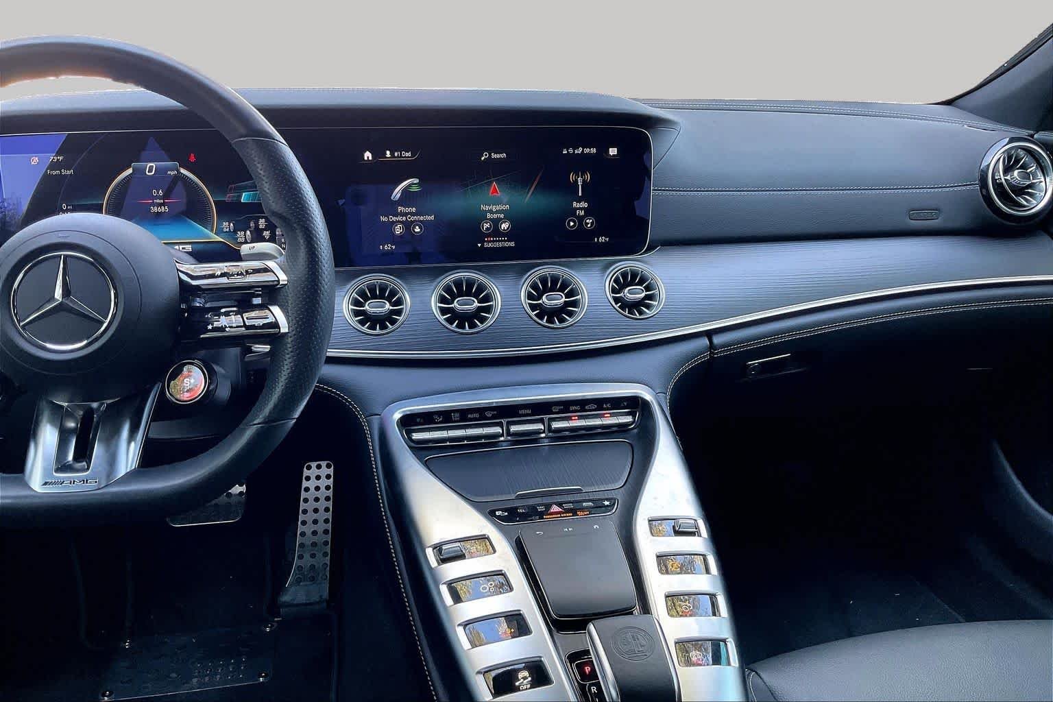 Certified Used 2022 Obsidian Black Metallic Mercedes-Benz AMG® GT 53 image 7