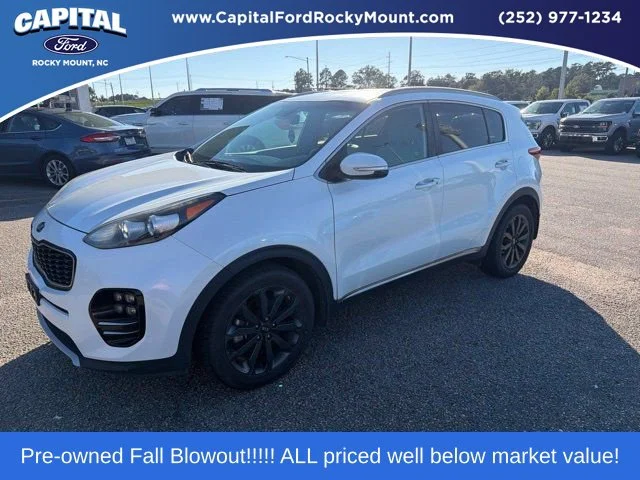 Used 2018 White Kia EX image 1