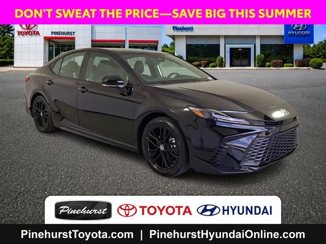 Used 2025 Black Toyota SE image 1