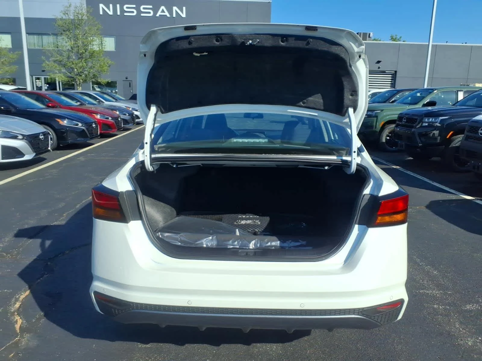 New 2026 Pearl White Tricoat Nissan SV image 6