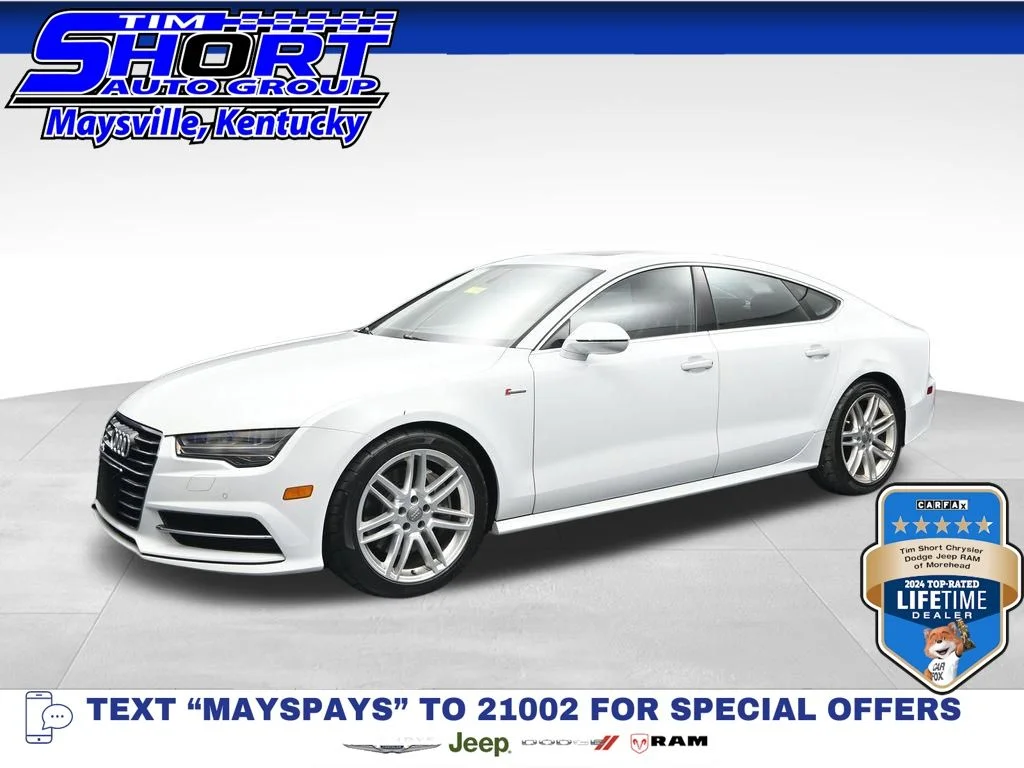 Used 2017 White Audi 3.0T Premium Plus image 1