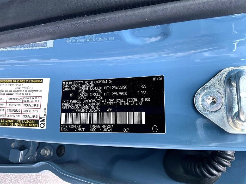 Used 2026 Blue Toyota Platinum image 36