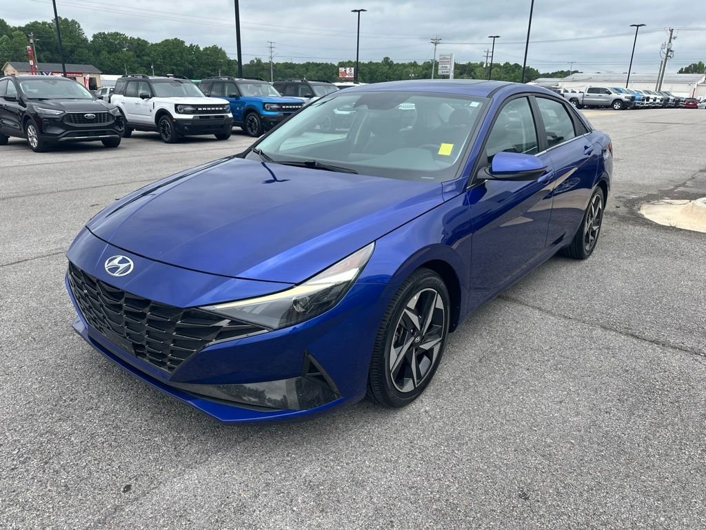 Used 2023 Blue Hyundai Limited image 3