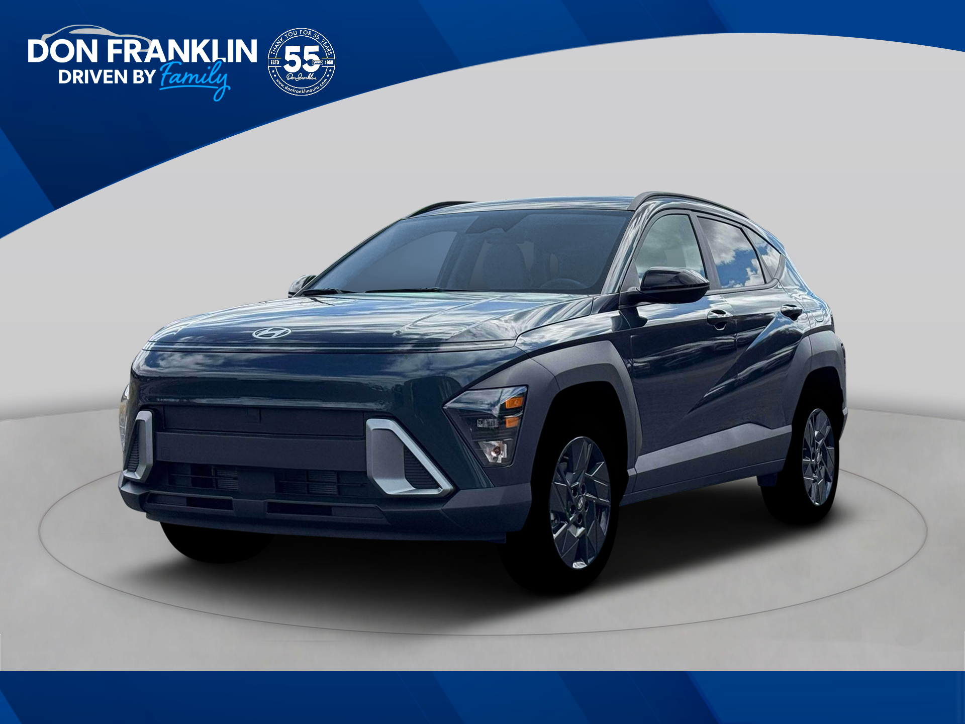 New 2026 Blue Hyundai SEL Sport AWD image 1