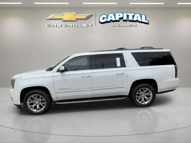 Used 2017 WHITE FROST TRICOAT GMC SLT image 2
