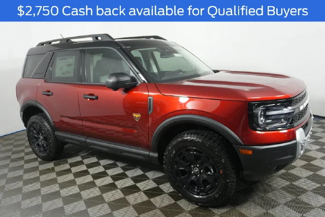 New 2026 Ruby Red Metallic Tinted Clearcoat Ford Badlands® image 2