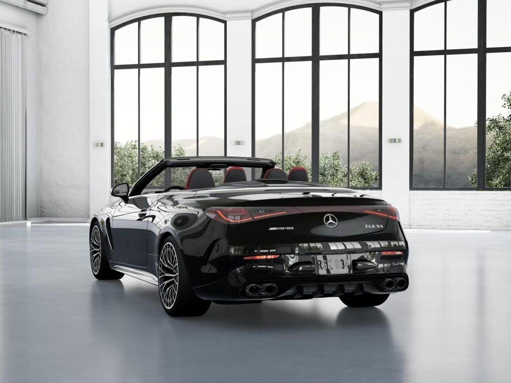 New 2026 Obsidian Black Metallic Mercedes-Benz AMG® CLE 53 4MATIC+ Cabriolet image 69