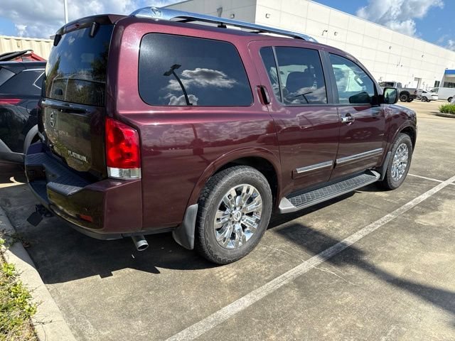 Used 2015 Burgundy Nissan Platinum image 4