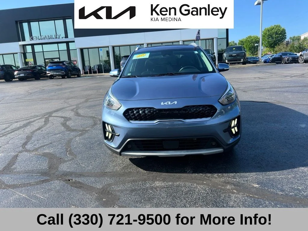 Certified Used 2022 Blue Kia EX Premium image 4