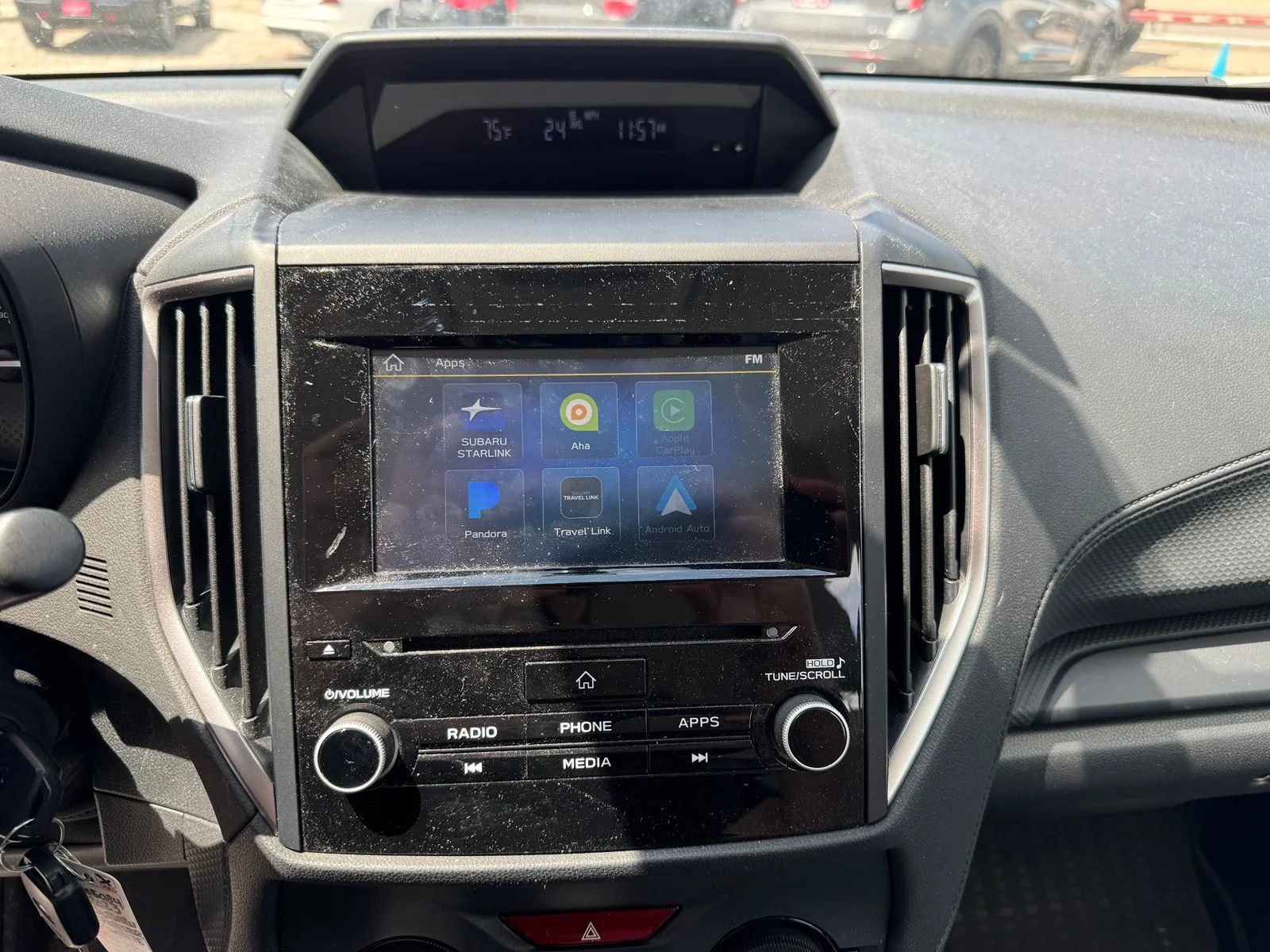 Used 2023 White Subaru Base image 10