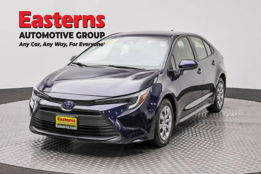 Used 2023 Blue Toyota LE image 1