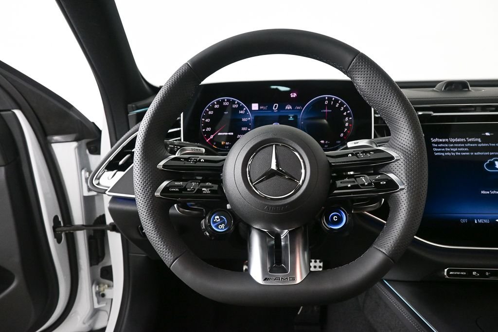 New 2026 MANUFAKTUR Moonlight White Metallic Mercedes-Benz AMG® E 53 E 4MATIC+ Sedan image 2