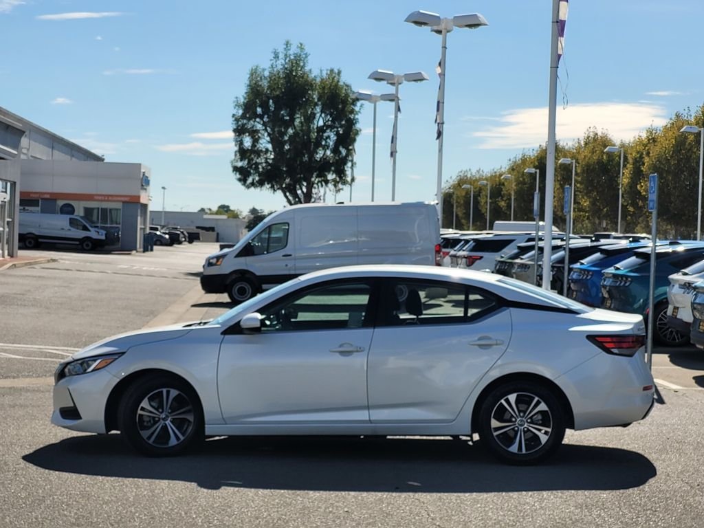 Certified Used 2023 Aspen White Nissan SV image 7