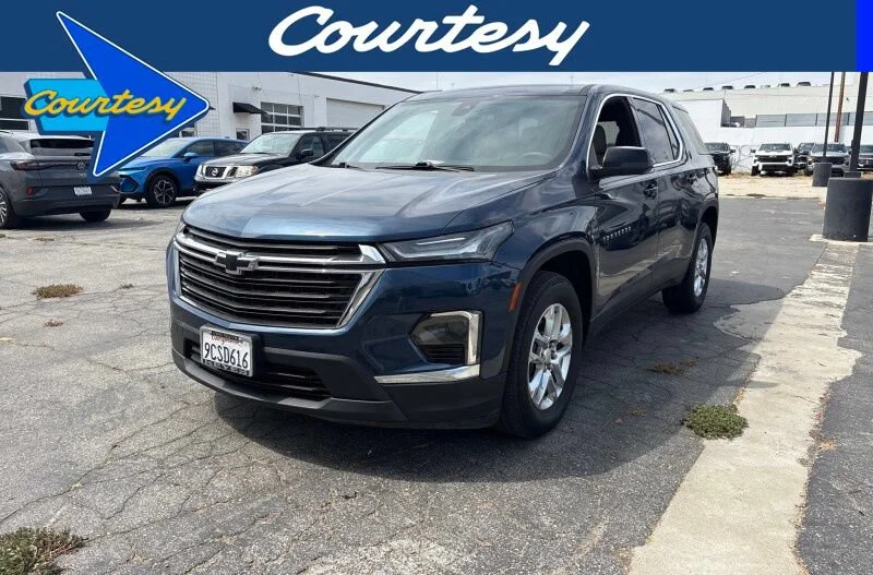 Used 2022 NORTHSKY BLUE METALLIC Chevrolet LS image 1