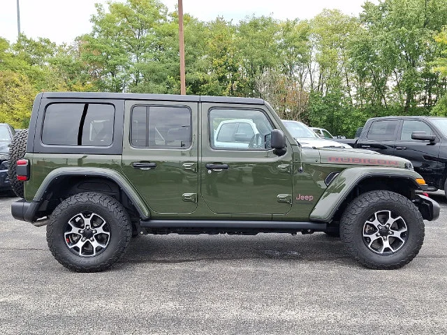 Used 2021 Green Jeep Unlimited Rubicon image 8