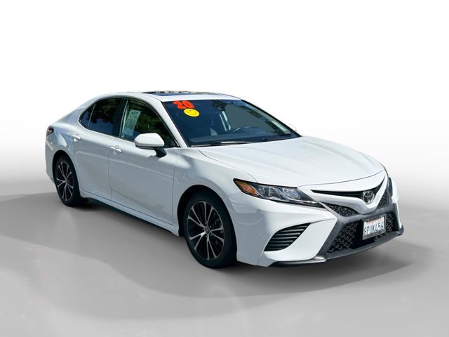 Used 2020 Super White Toyota SE image 7