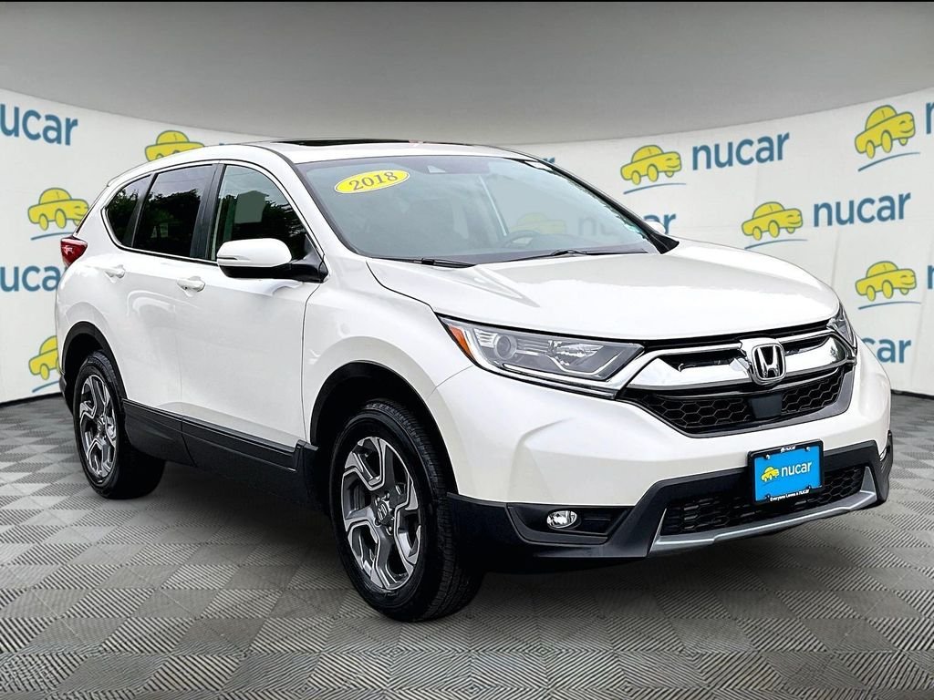 Used 2018 White Honda EX image 1