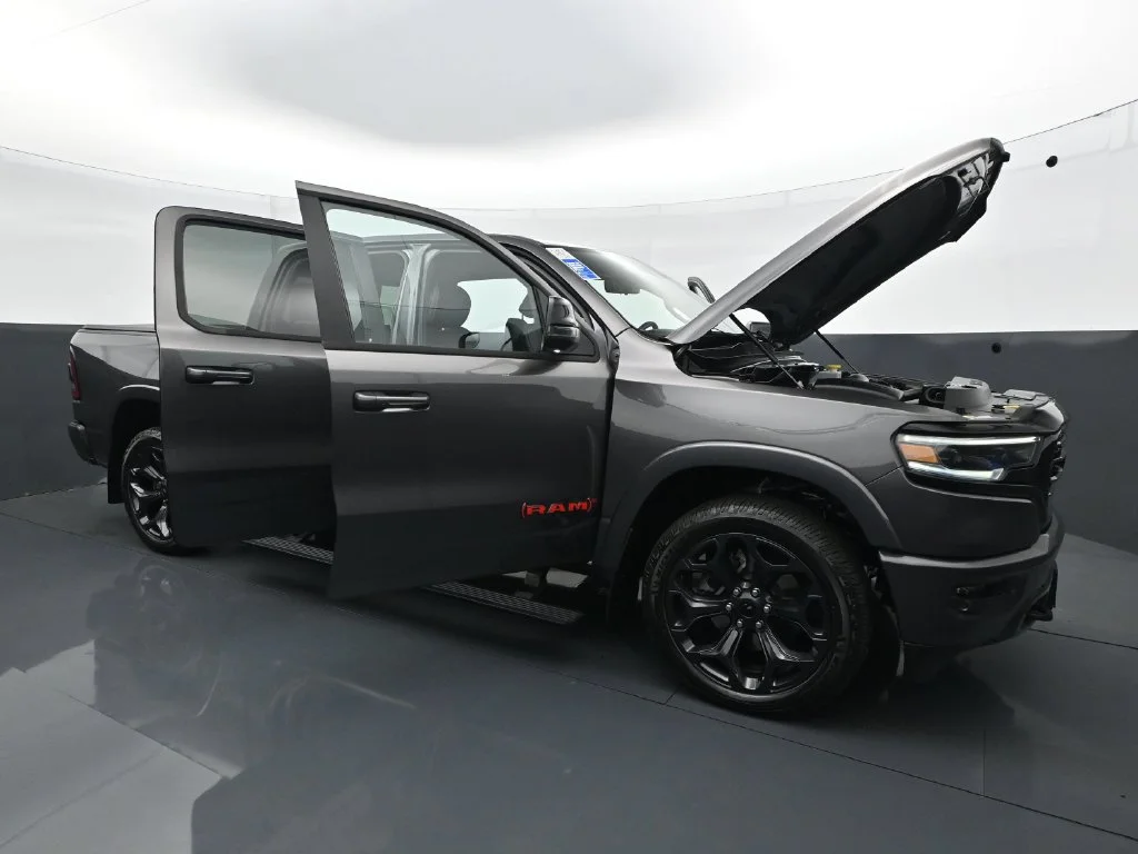 Used 2023 Granite Crystal Metallic Clearcoat Ram Limited image 36
