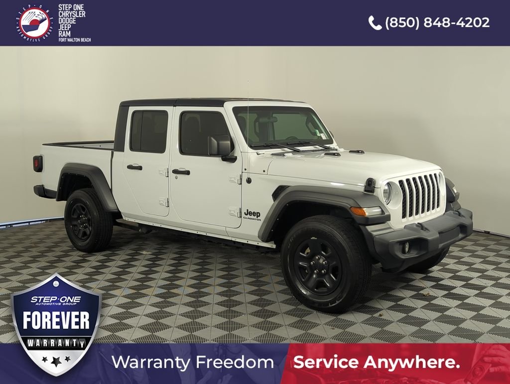 Used 2021 White Jeep Sport image 8