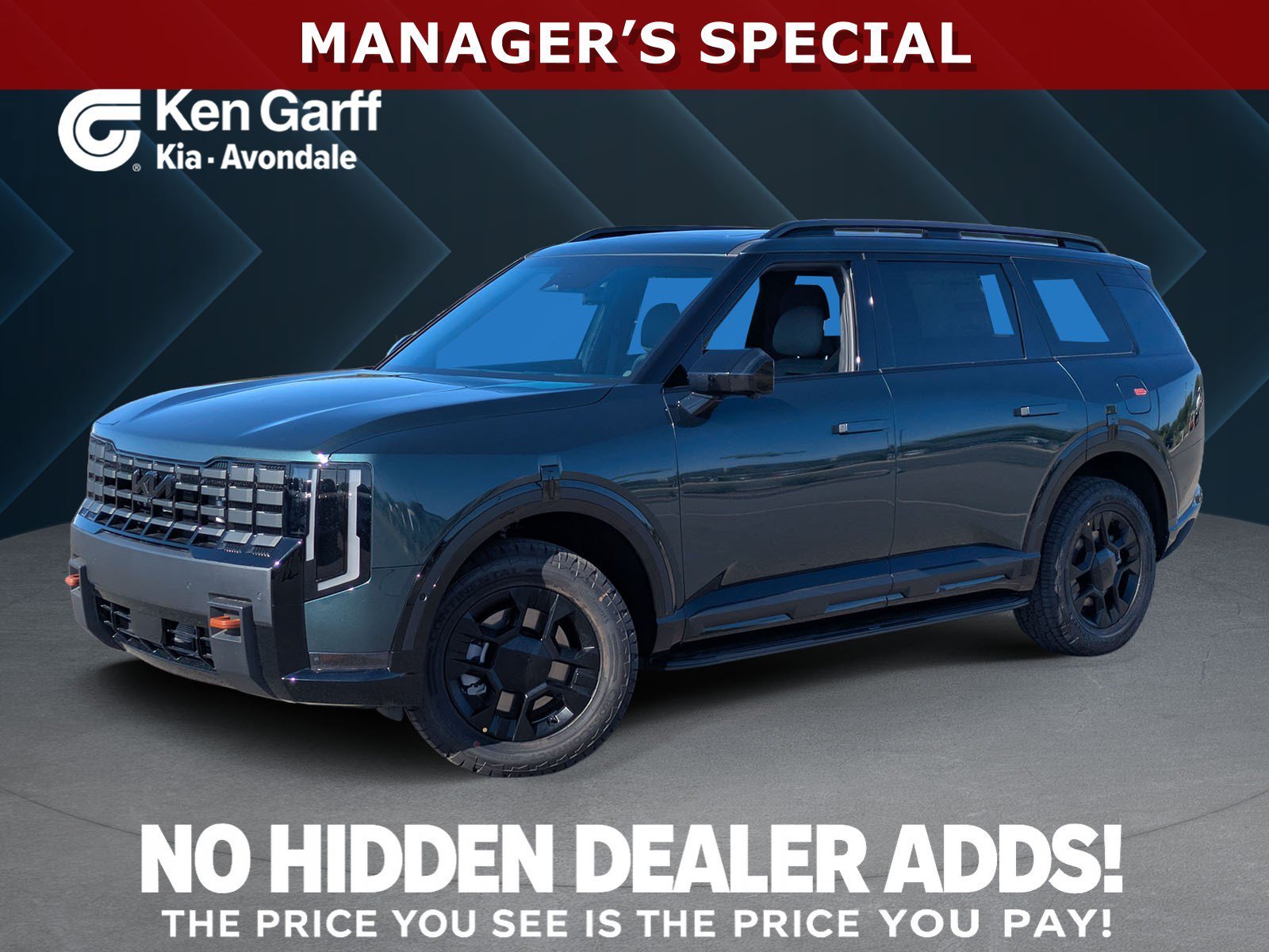 New 2027 Black Jade Green Kia X-Pro SX Prestige image 1