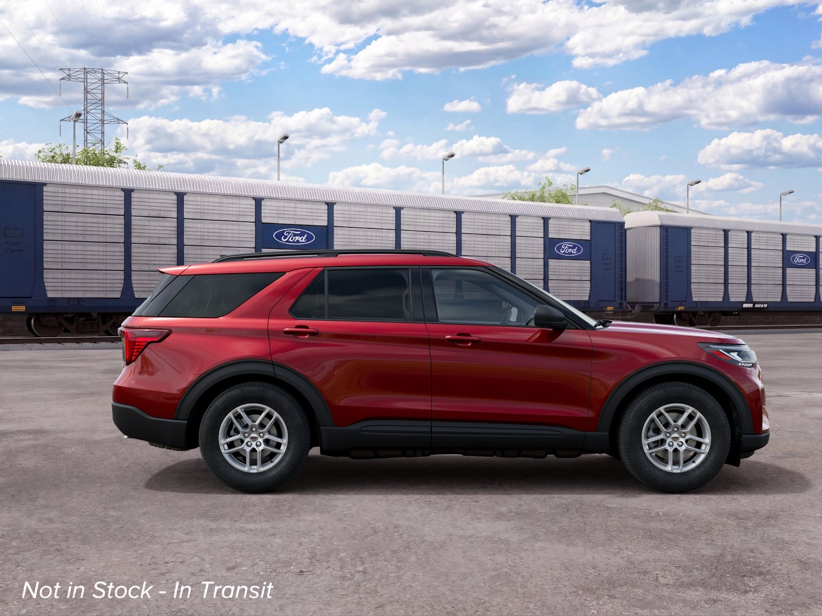 New 2027 Ruby Red Metallic Tinted Clearcoat Ford Active image 5