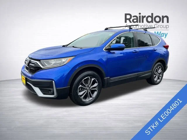 Used 2020 Aegean Blue Metallic Honda EX image 3