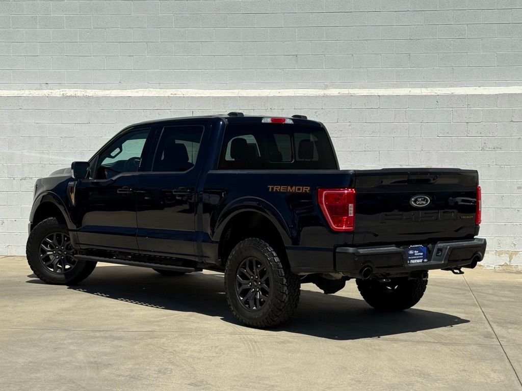 Certified Used 2023 Blue Metallic Ford Tremor image 4