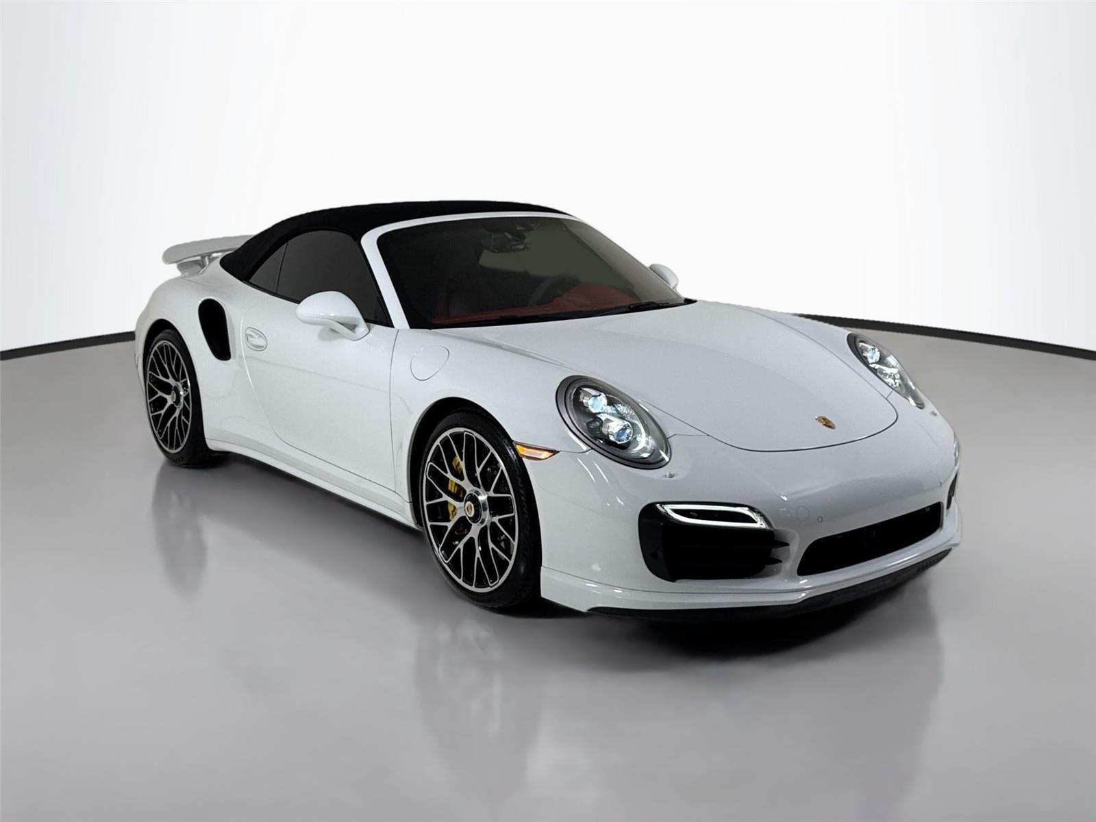 Used 2015 White Porsche Turbo S Cab image 47