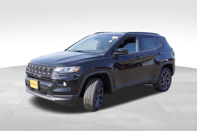 New 2026 Diamond Black Crystal Pearlcoat Jeep Limited image 8