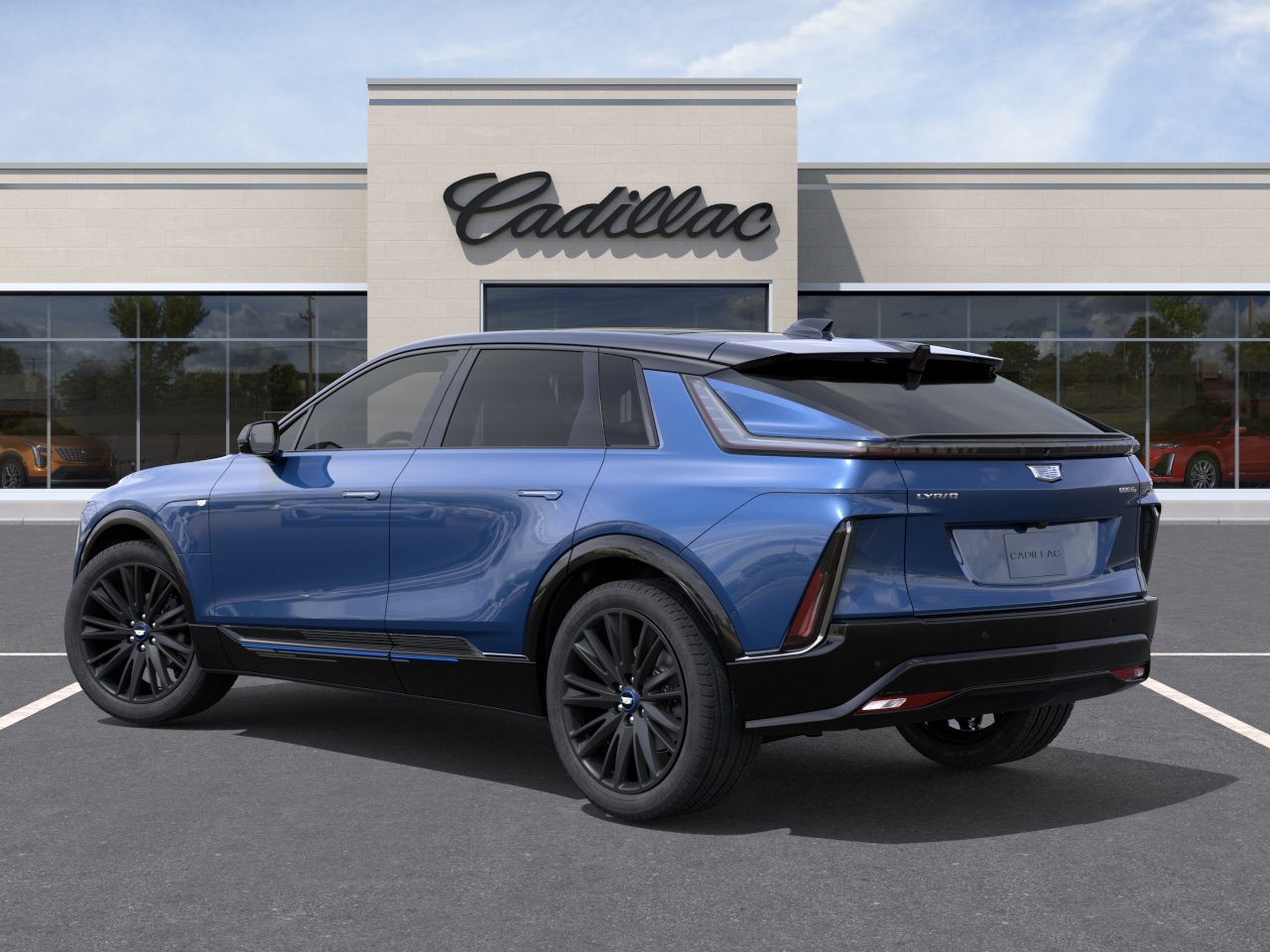 New 2026 Opulent Blue Metallic Cadillac Premium Sport image 3