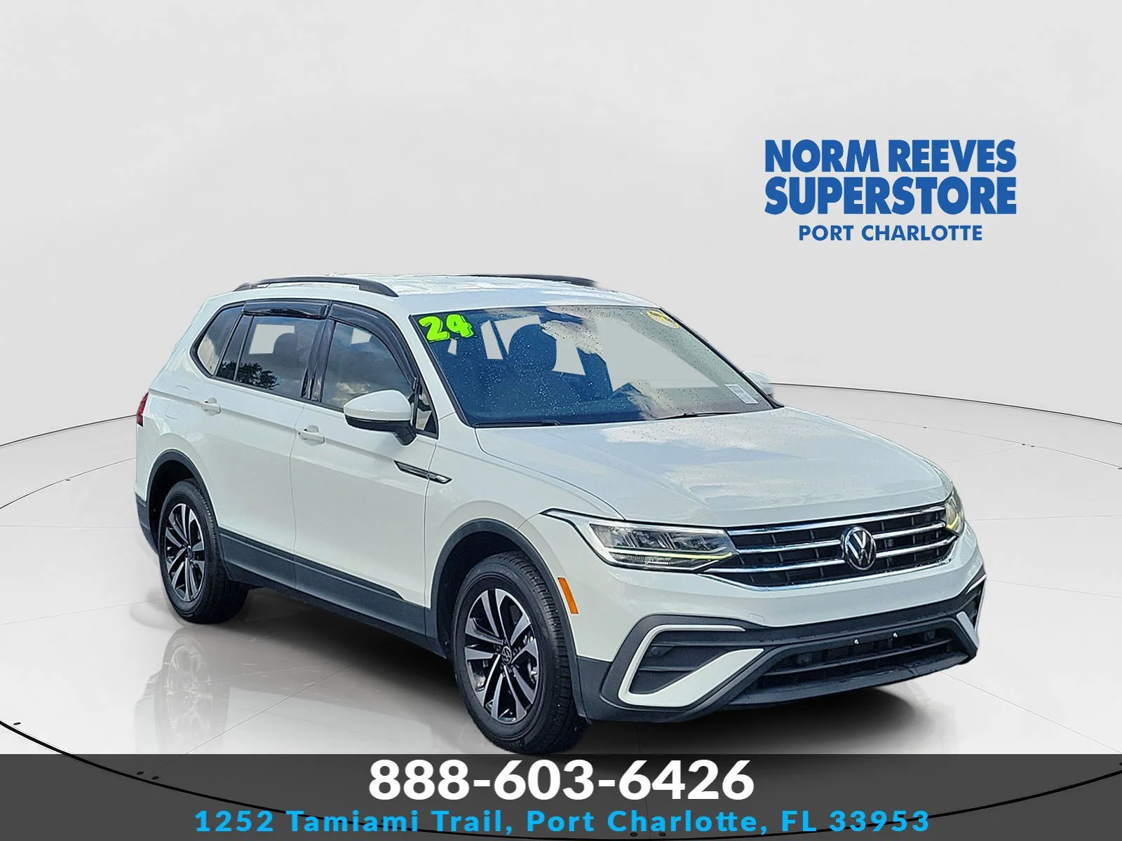 Certified Used 2024 White Volkswagen 2.0T S image 1