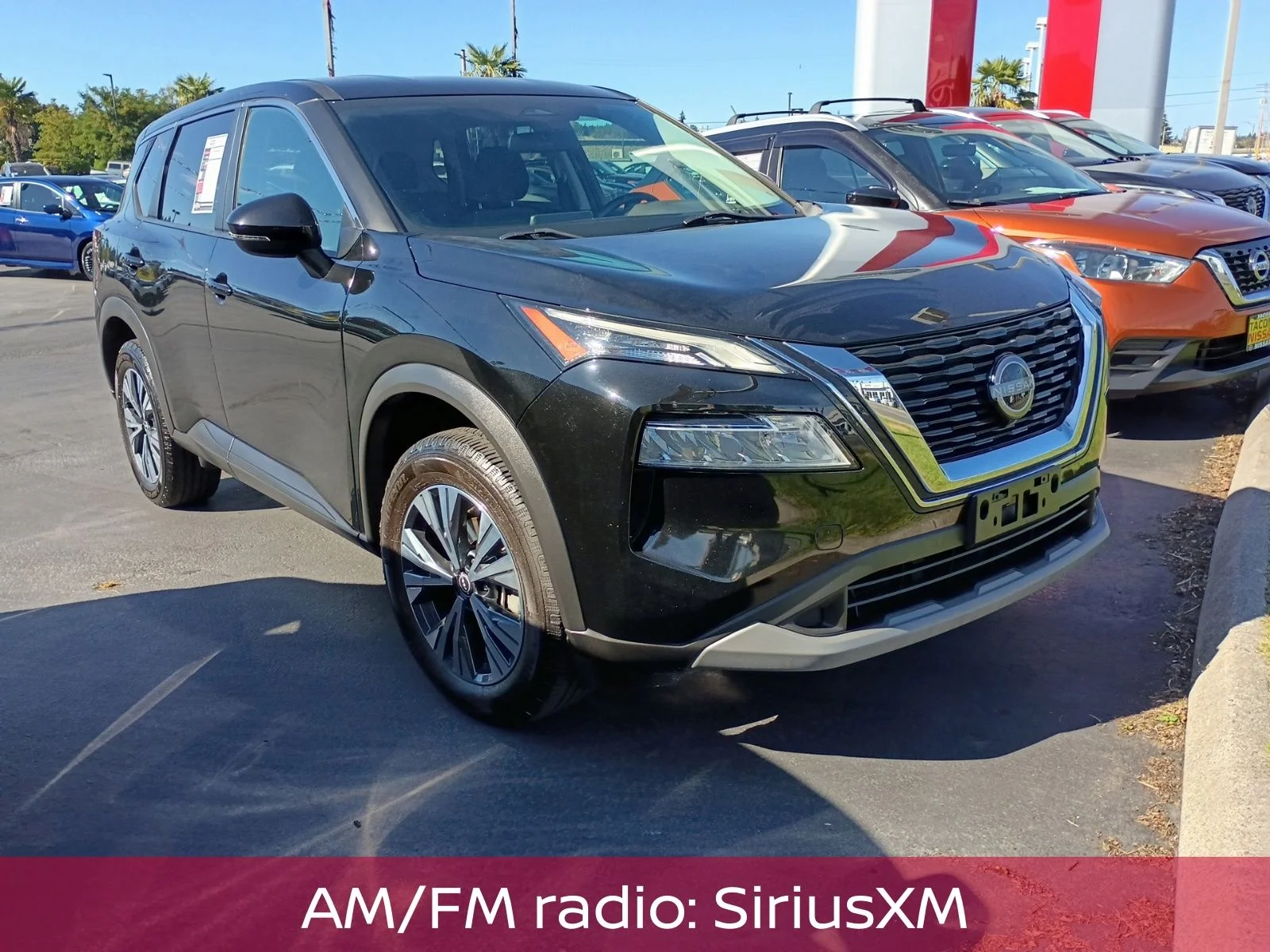 Used 2022 Black Nissan SV image 3