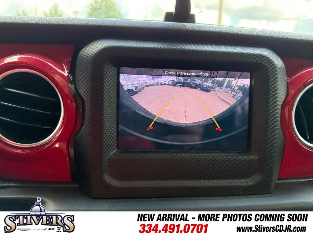 Used 2020 Red Jeep Unlimited Sahara Altitude image 24