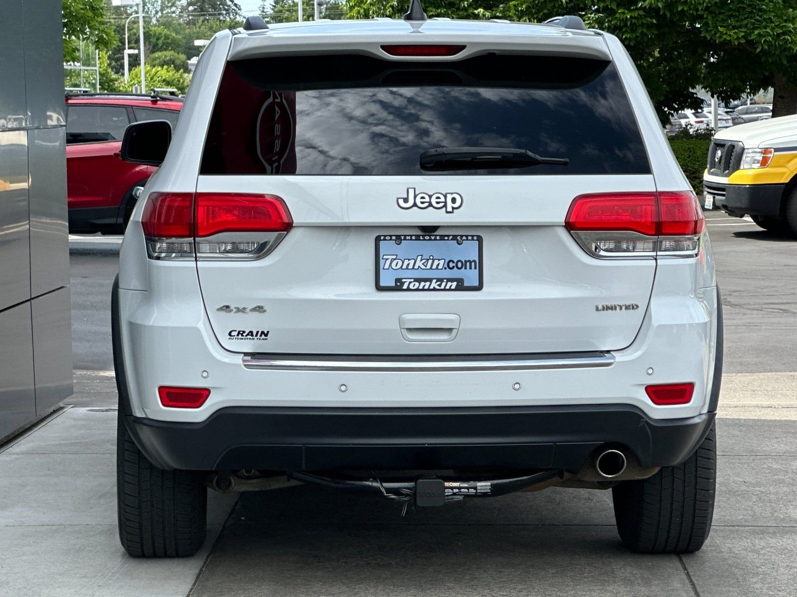 Used 2019 Bright White Clearcoat Jeep Limited image 3