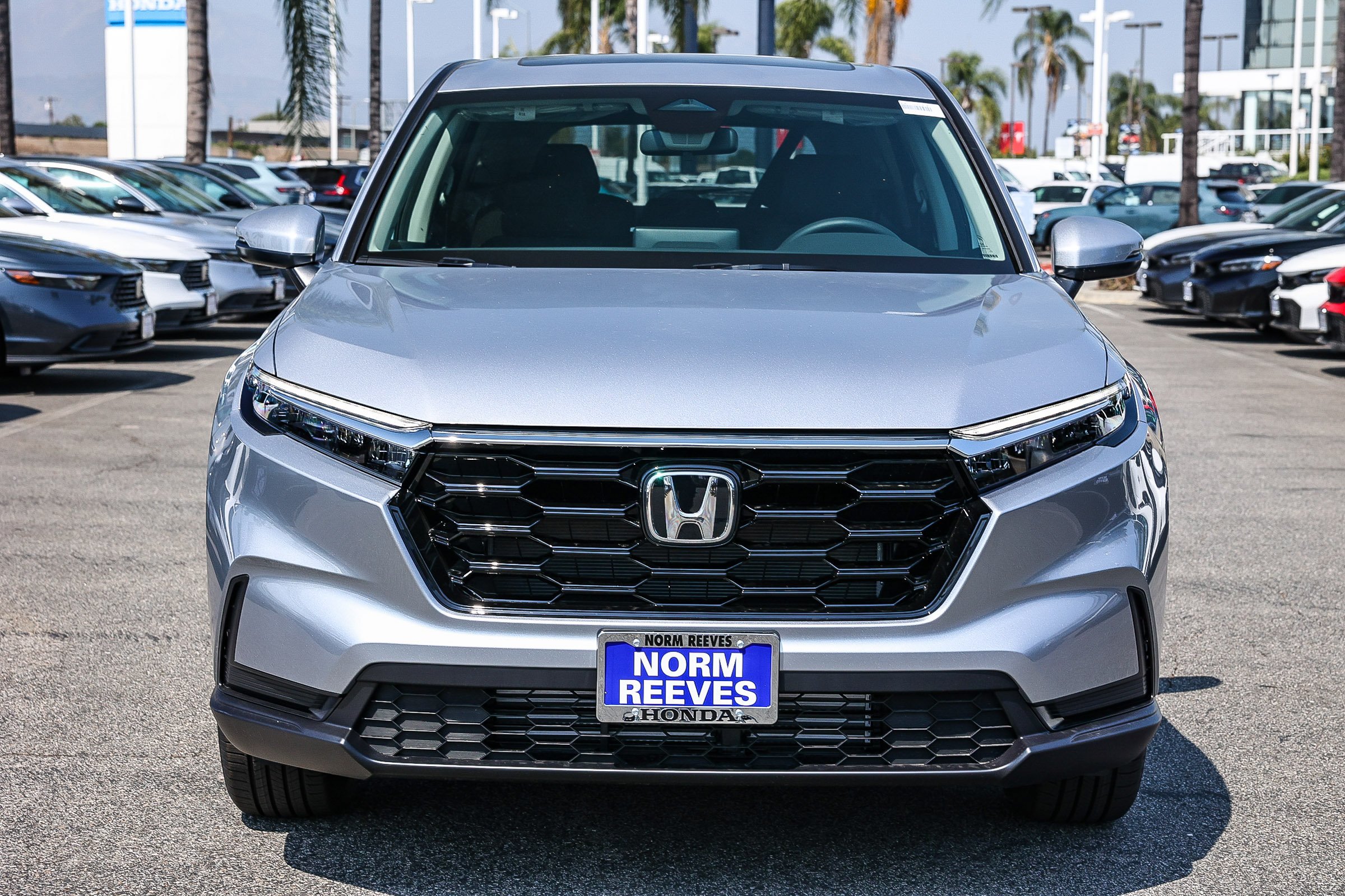 New 2026 Solar Silver Metallic Honda EX 2WD image 2
