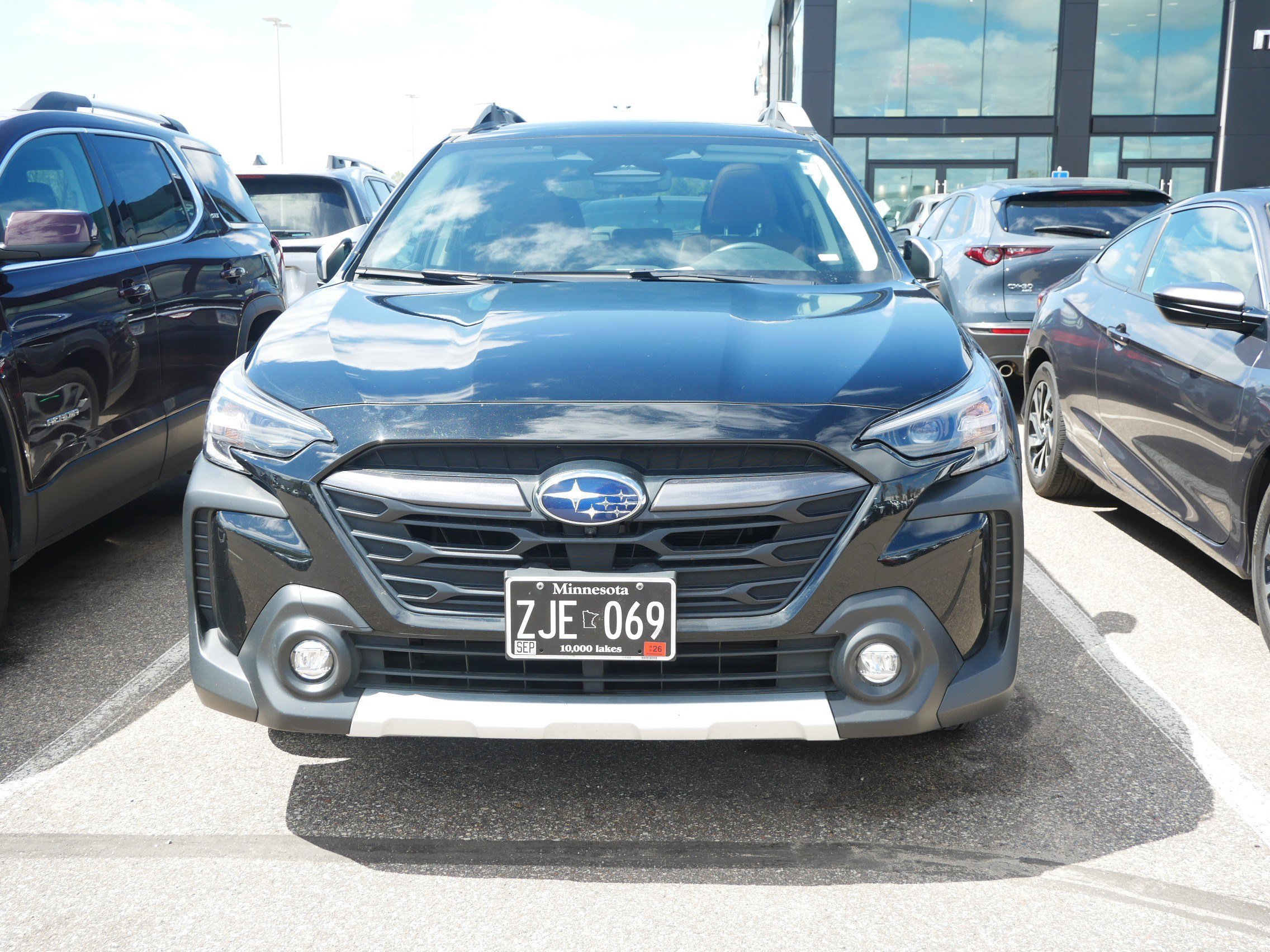 Used 2025 Subaru Outback Touring with VIN 4S4BTAPC6S3143117 for sale in Brooklyn Center, Minnesota