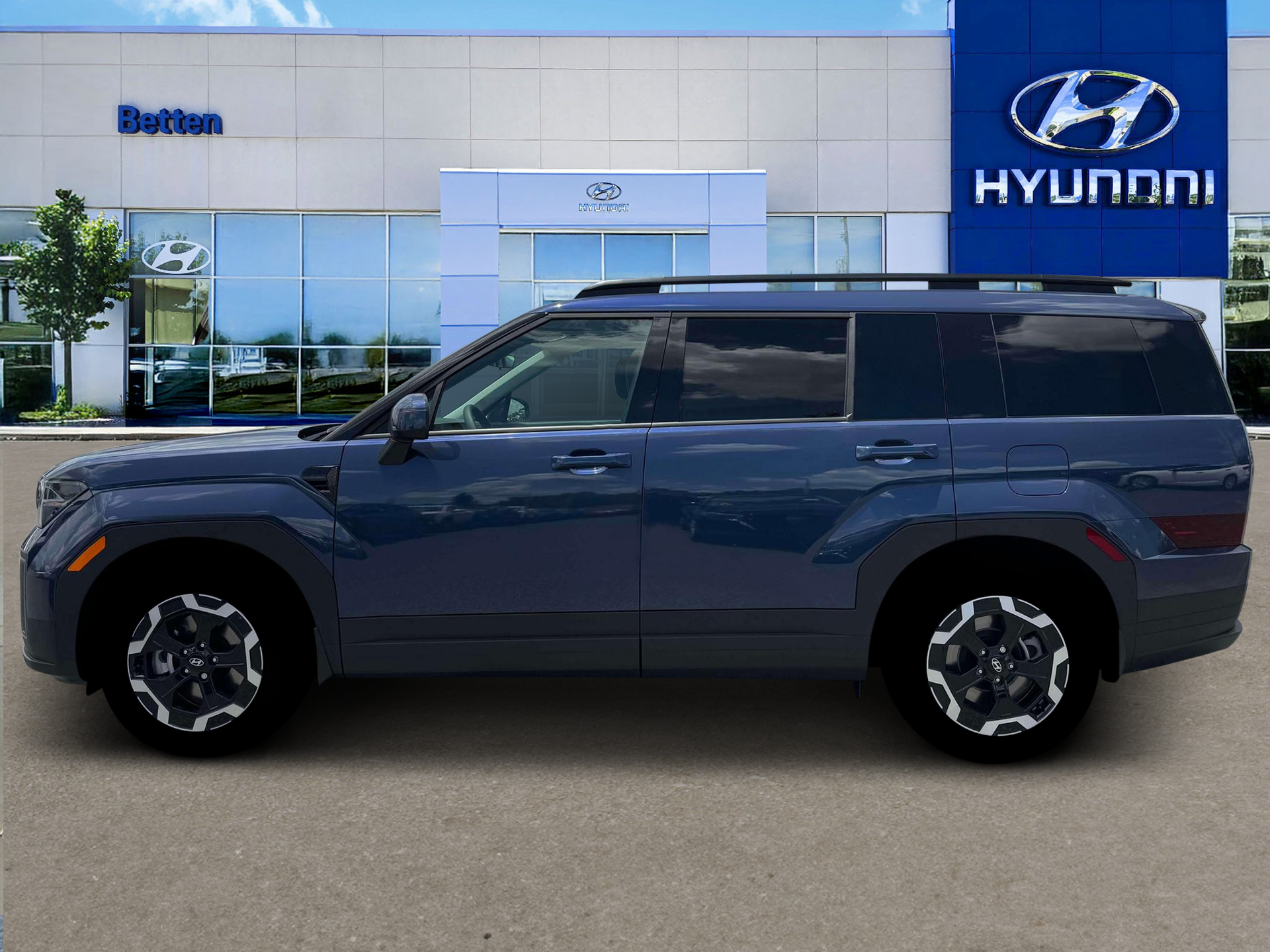 New 2026 Blue Hyundai SEL AWD image 3