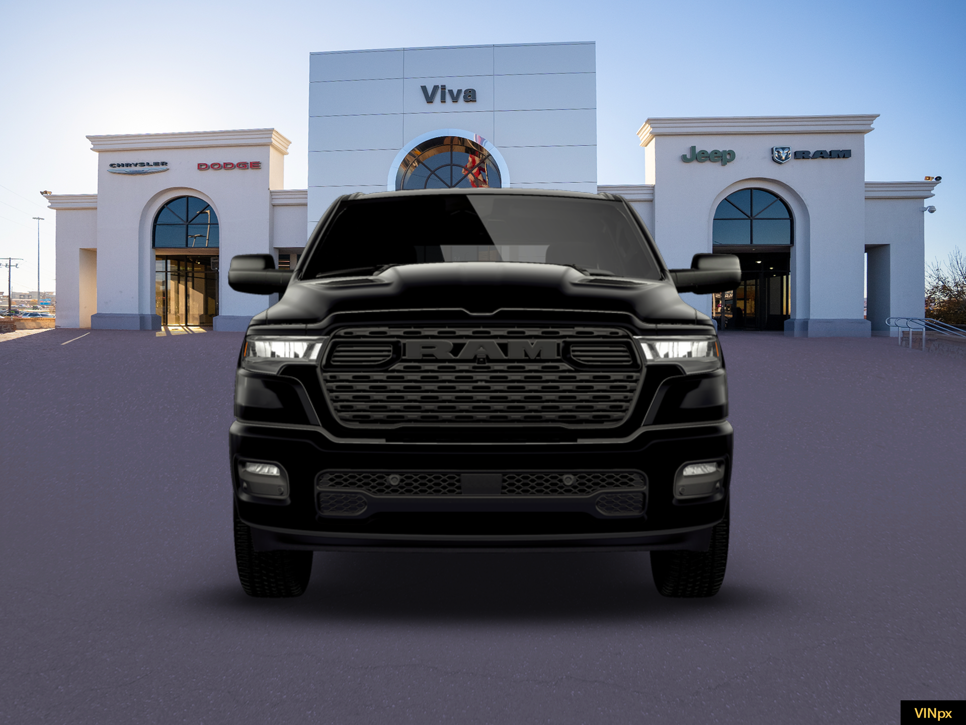 New 2026 Diamond Black Crystal Pearlcoat RAM Express image 12